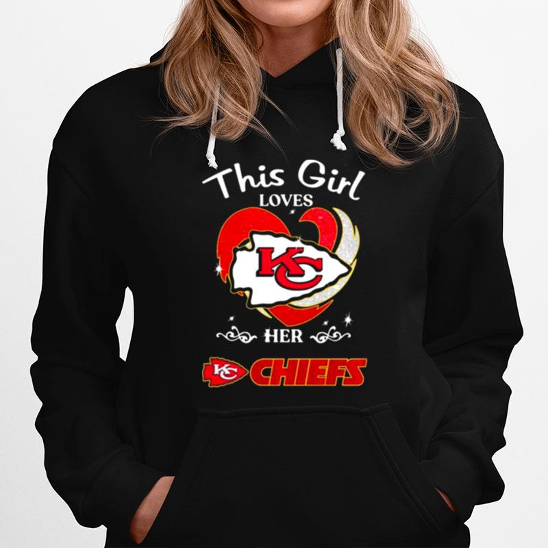 This Girl Loves Her Kansas City Chiefs Football Hoodie