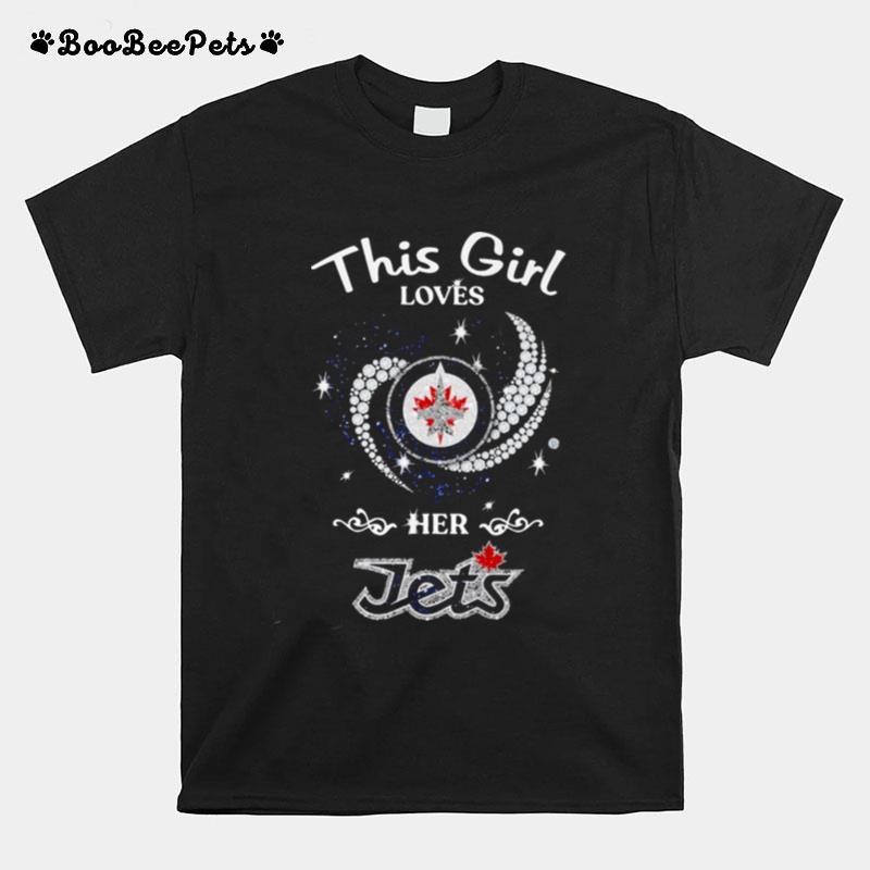 This Girl Loves Her Winnipeg Jets 2023 T-Shirt