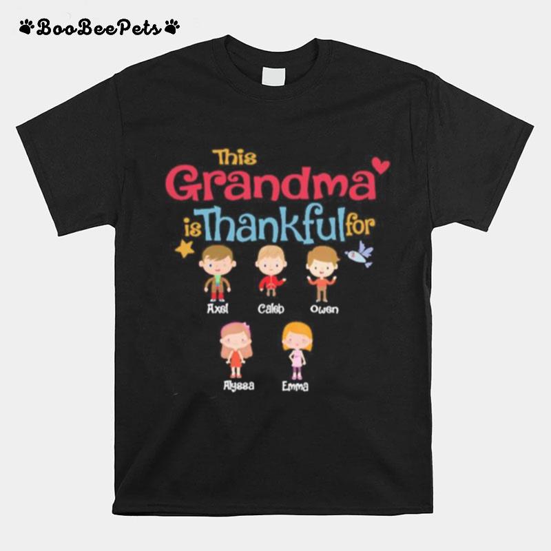 This Grandma Is Thankful For T-Shirt