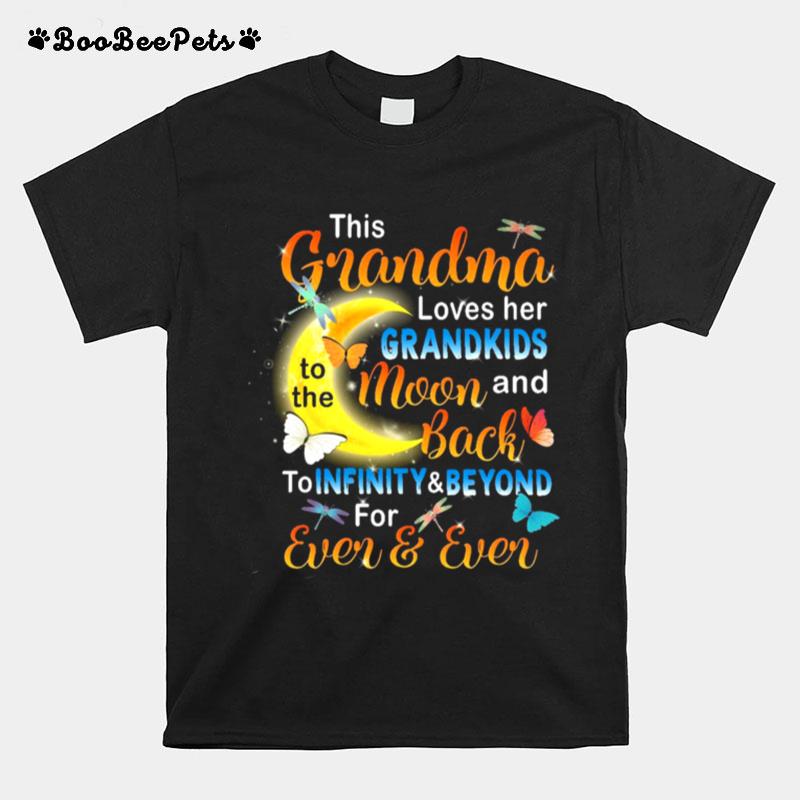 This Grandma Loves Her Grandkids To The Moon And Back T-Shirt