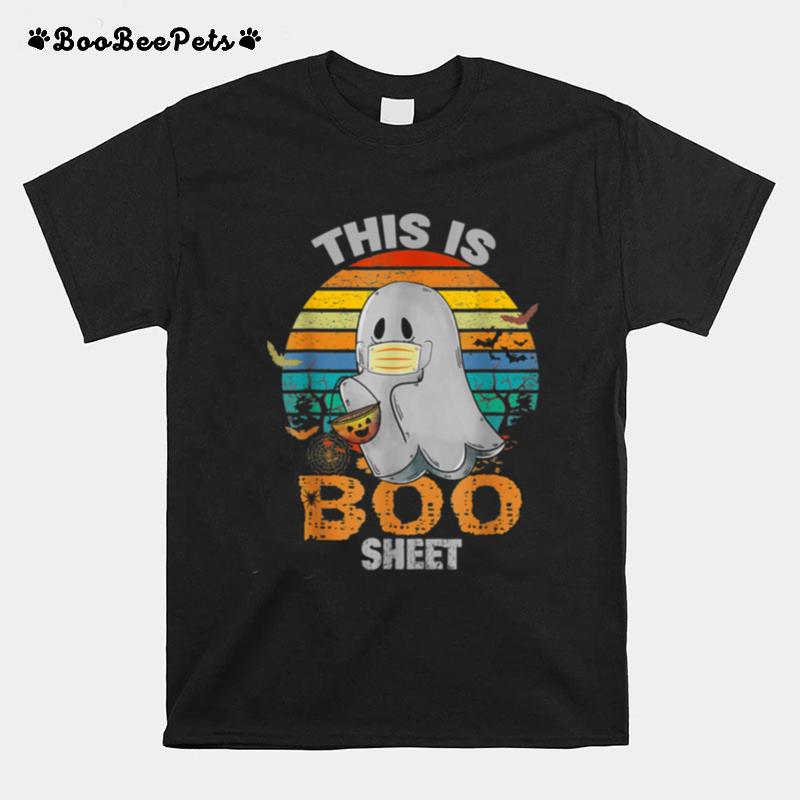 This Is Boo Sheet Ghost Halloween T-Shirt