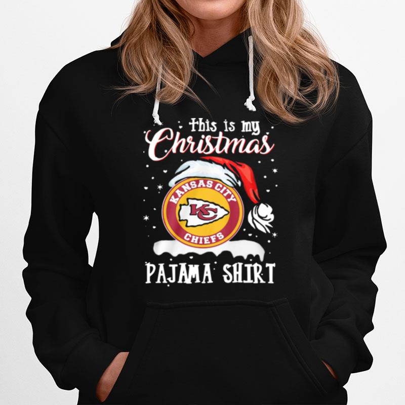 This Is My Christmas Kansas City Chiefs Pajama Hoodie
