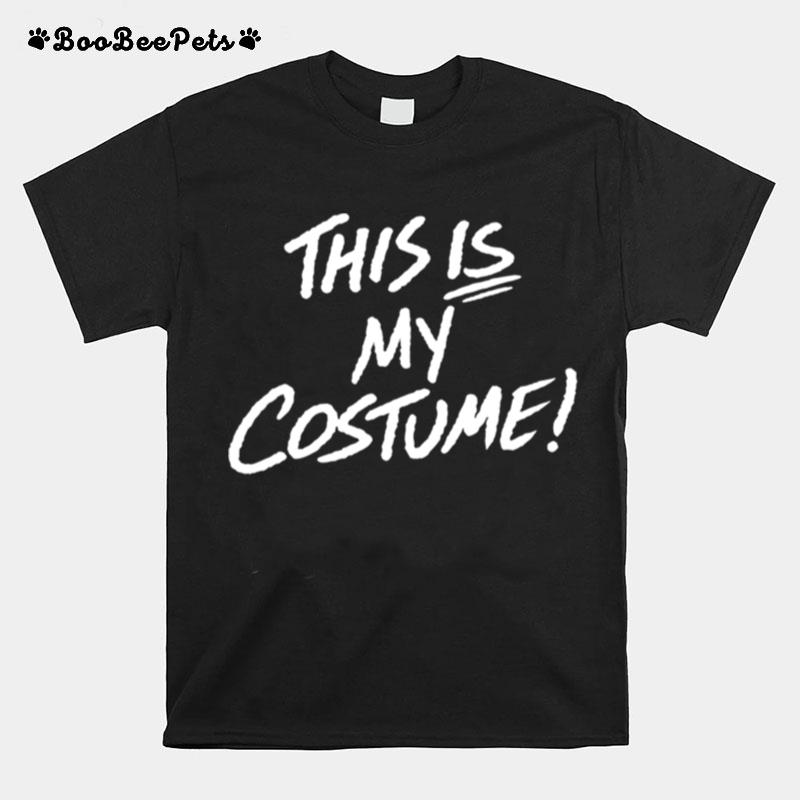 This Is My Costume Halloween Vintage 80S Cosplay T-Shirt