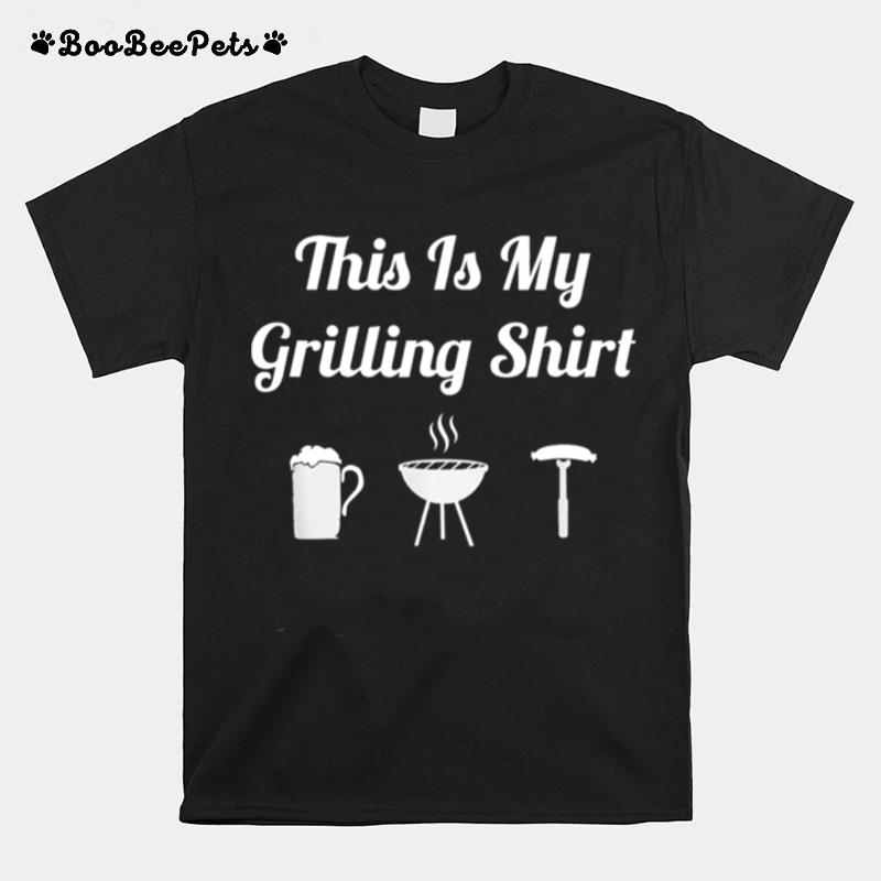 This Is My Grilling Bbq Grill Dad T-Shirt
