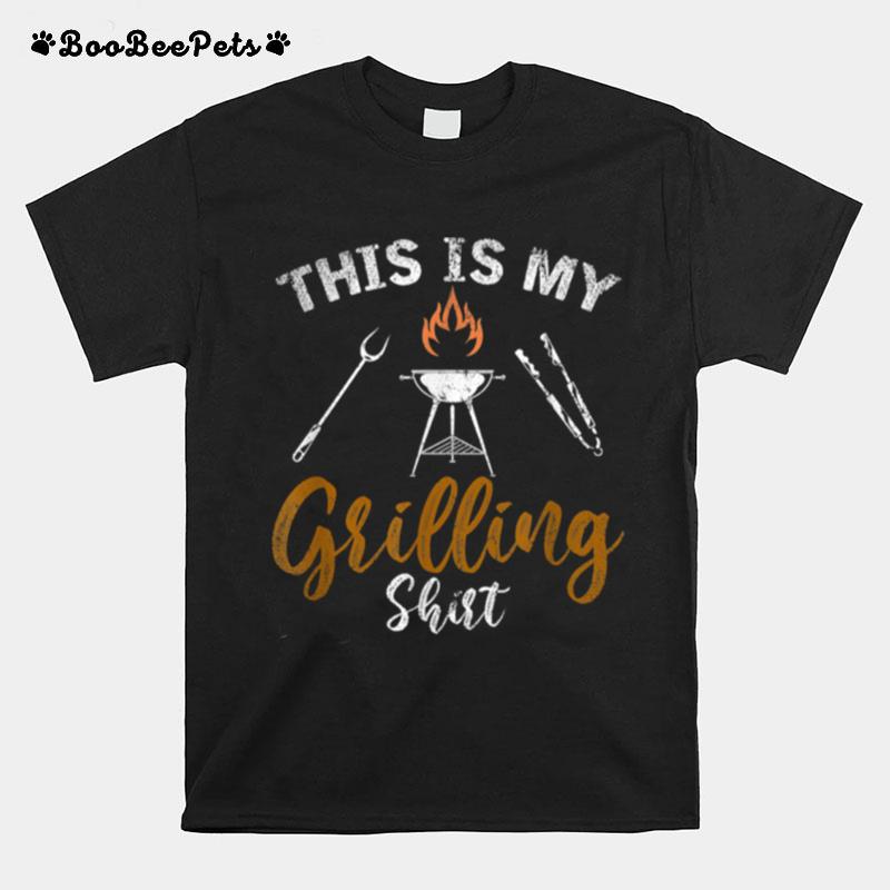 This Is My Grilling Bbq Party Barbecue T-Shirt
