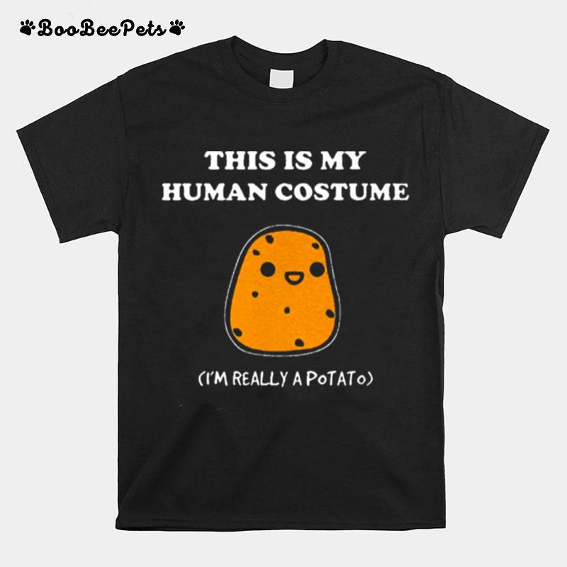 This Is My Human Costume Im Really A Potato T-Shirt