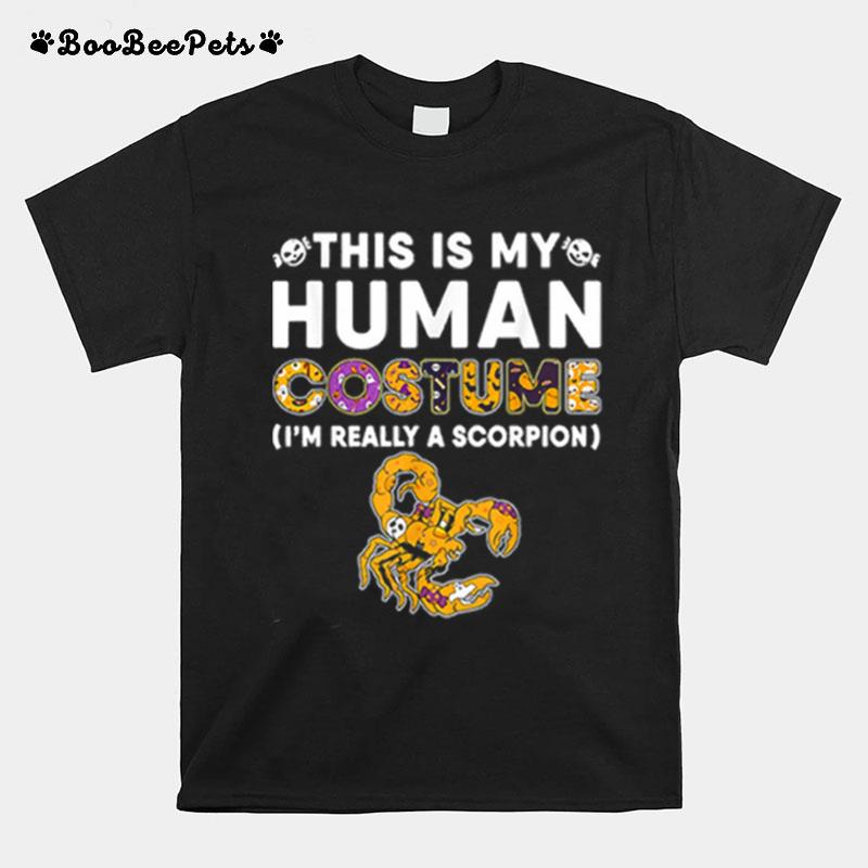 This Is My Human Costume Scorpion T-Shirt