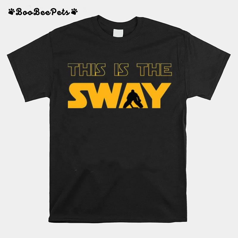 This Is The Sway Boston Bruins The Mandalorian Parody T-Shirt