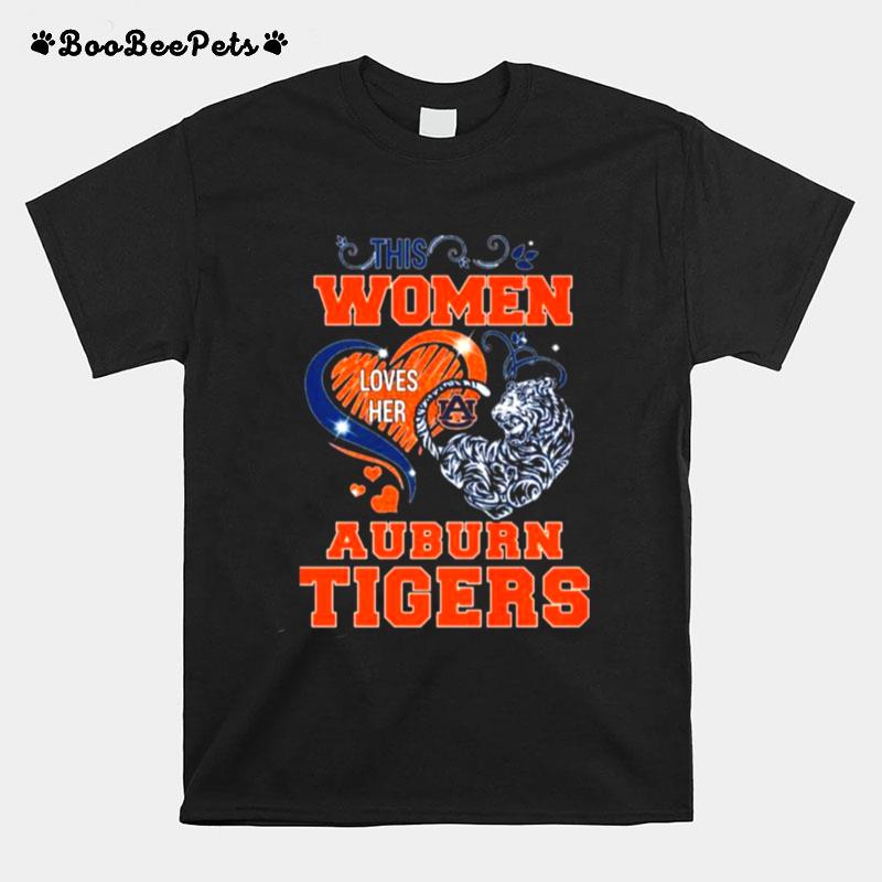 This Is Women Loves Auburn Tigers 2022 T-Shirt