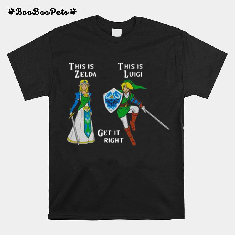This Is Zelda This Is Luigi T-Shirt