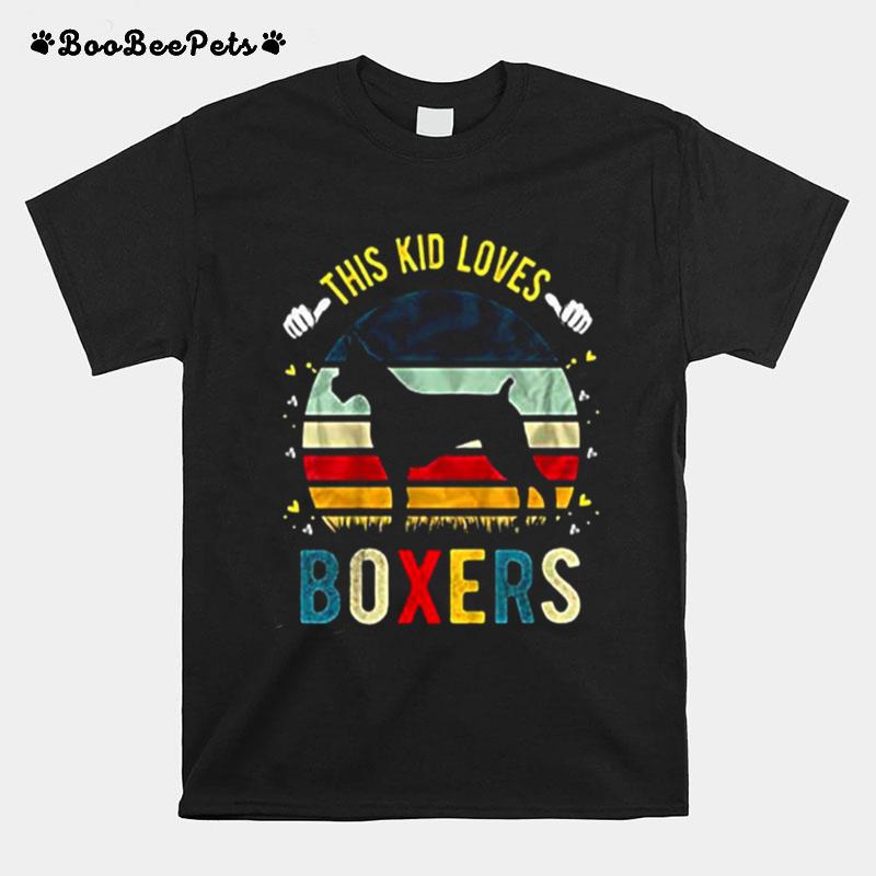 This Kid Loves Boxers T-Shirt