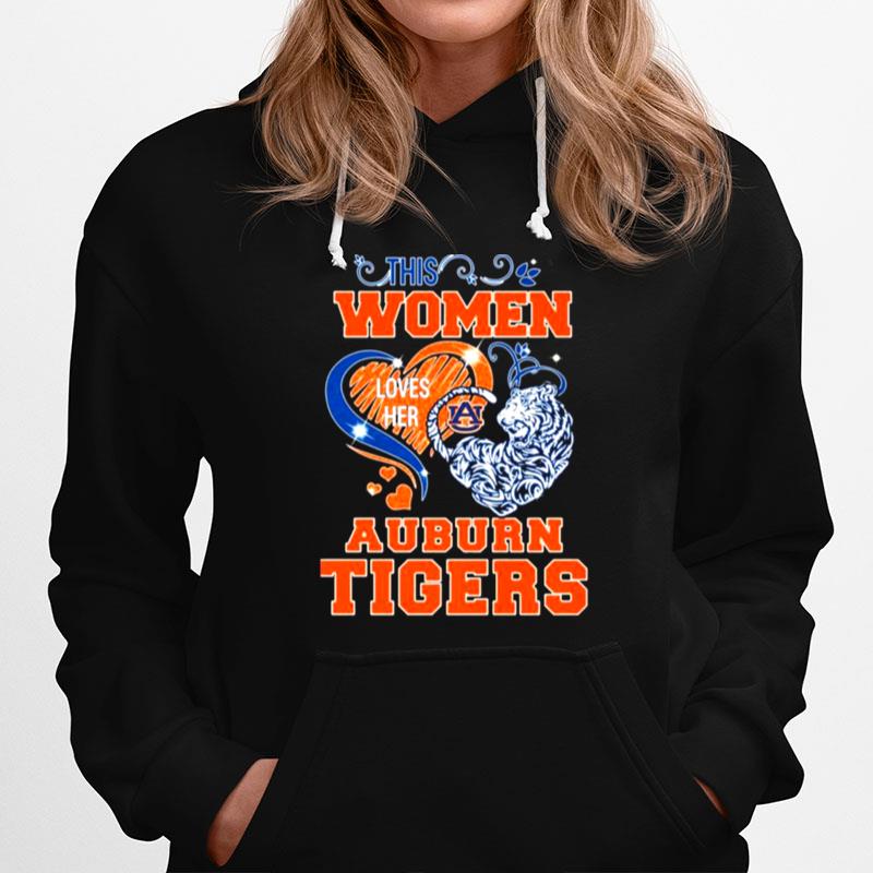 This Women Love Her Auburn Tigers Hoodie