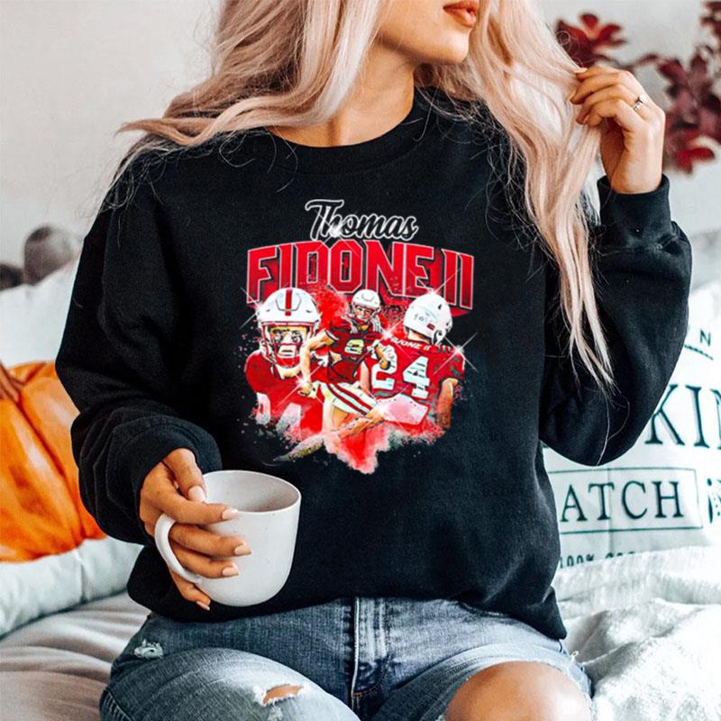 Thomas Fidone Ii Nebraska Cornhuskers Vintage 2022 Sweater