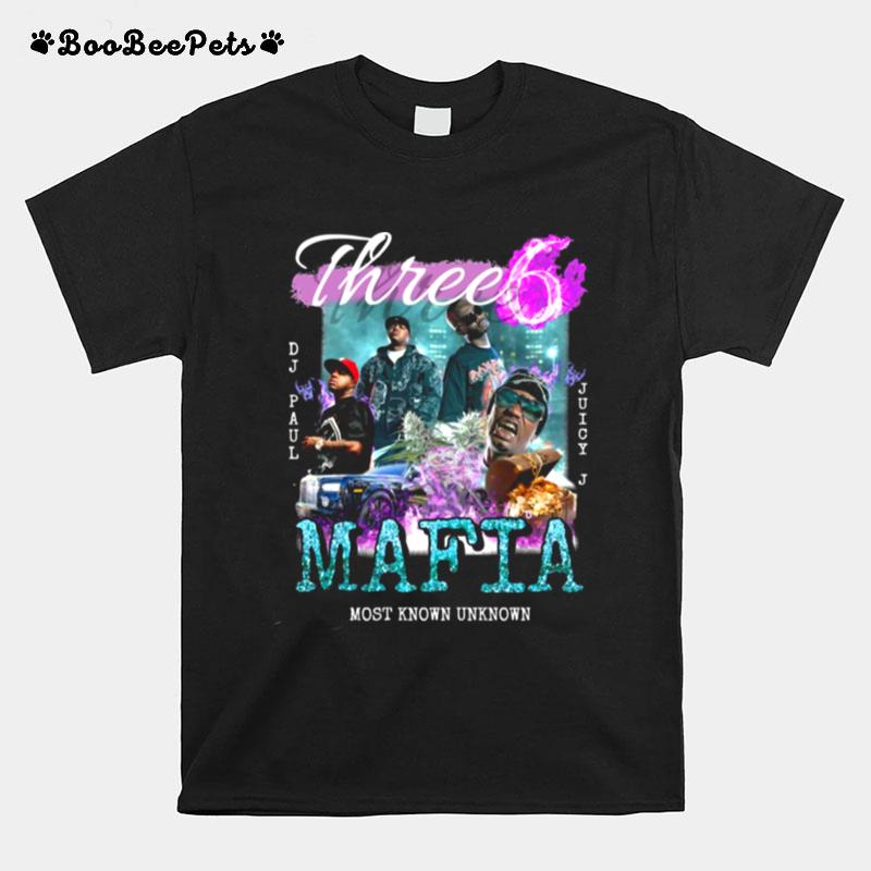 Three 6 Mafia Vintage Hip Hop 90S T-Shirt