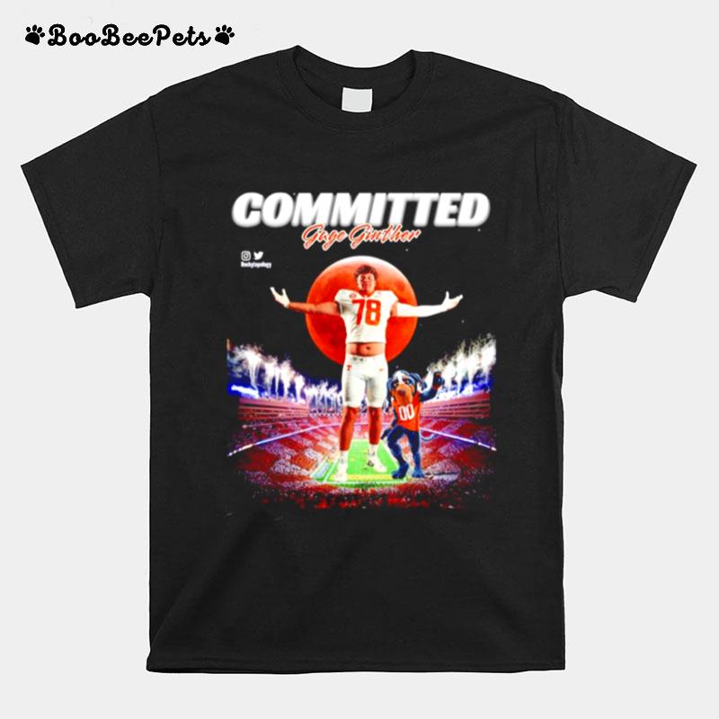 Three Star Ol Gage Ginther Has Committed To Tennessee T-Shirt