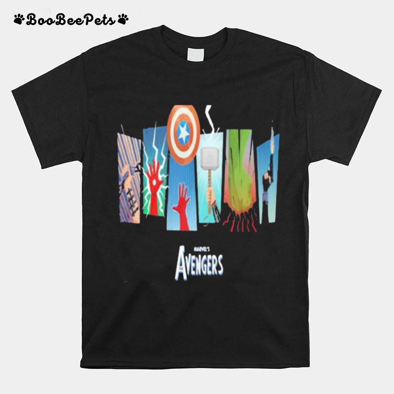 Thunder Light Marvels Avengers Captain America T-Shirt