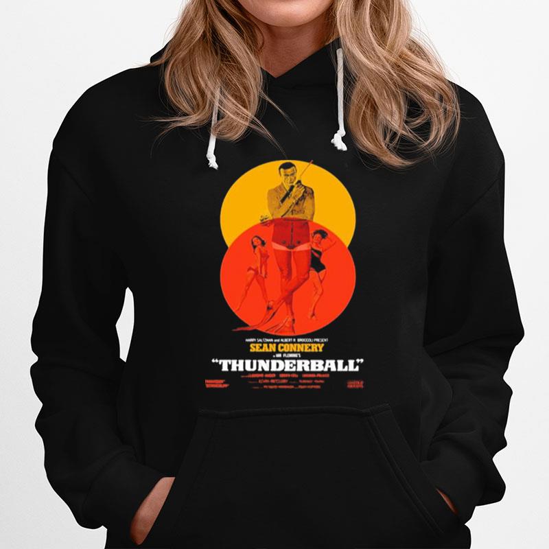 Thunderball James Bond Sean Connery Dr No Danish Hoodie