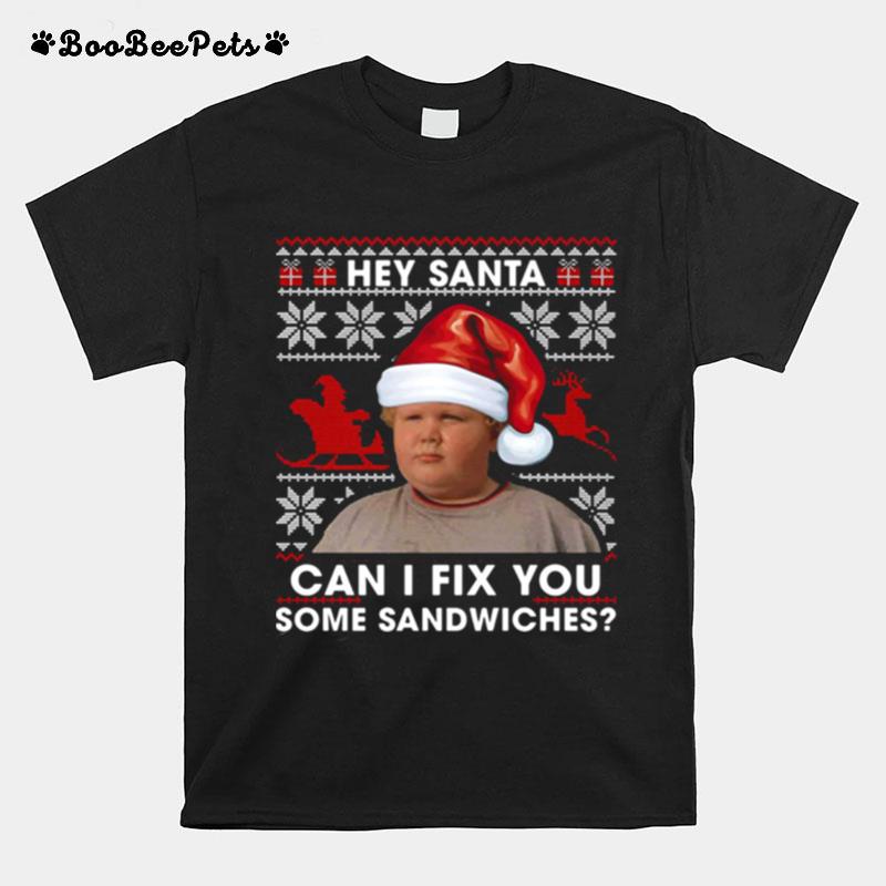 Thurman Merman Hey Santa Can I Fix You Some Sandwiches T-Shirt