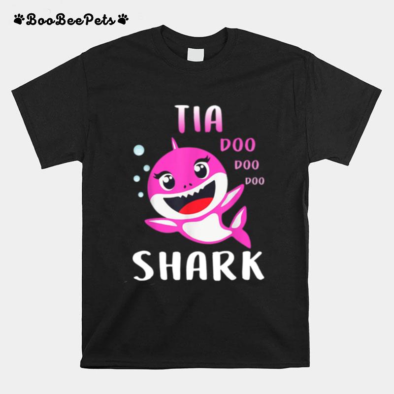 Tia Shark Doo Doo Christmas Mothers Day Gifts T-Shirt