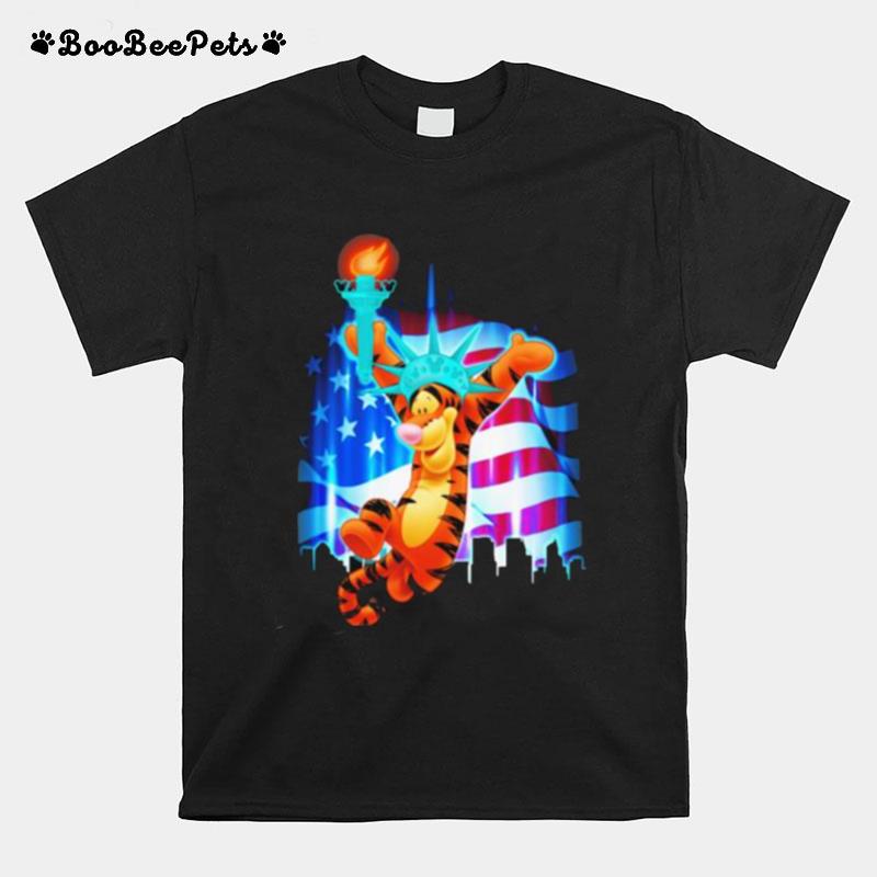 Tigger 4Th Of July Independence T-Shirt