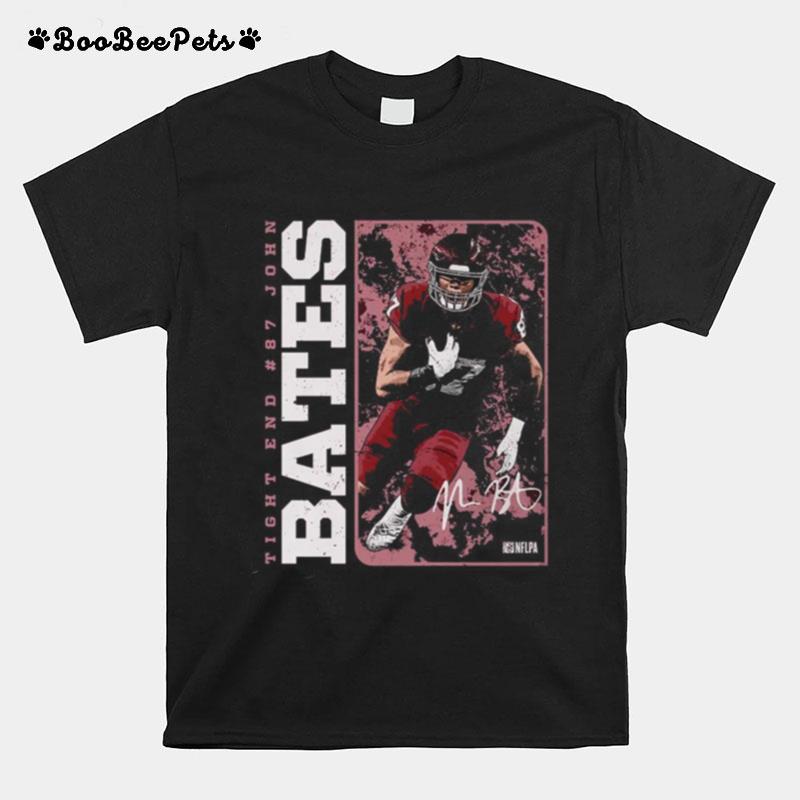 Tight End 87 John Bates Washington Vertical T-Shirt