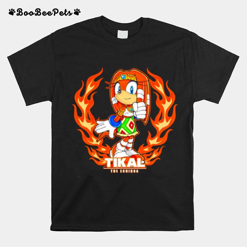 Tikal The Echidna Ancient Flame T-Shirt