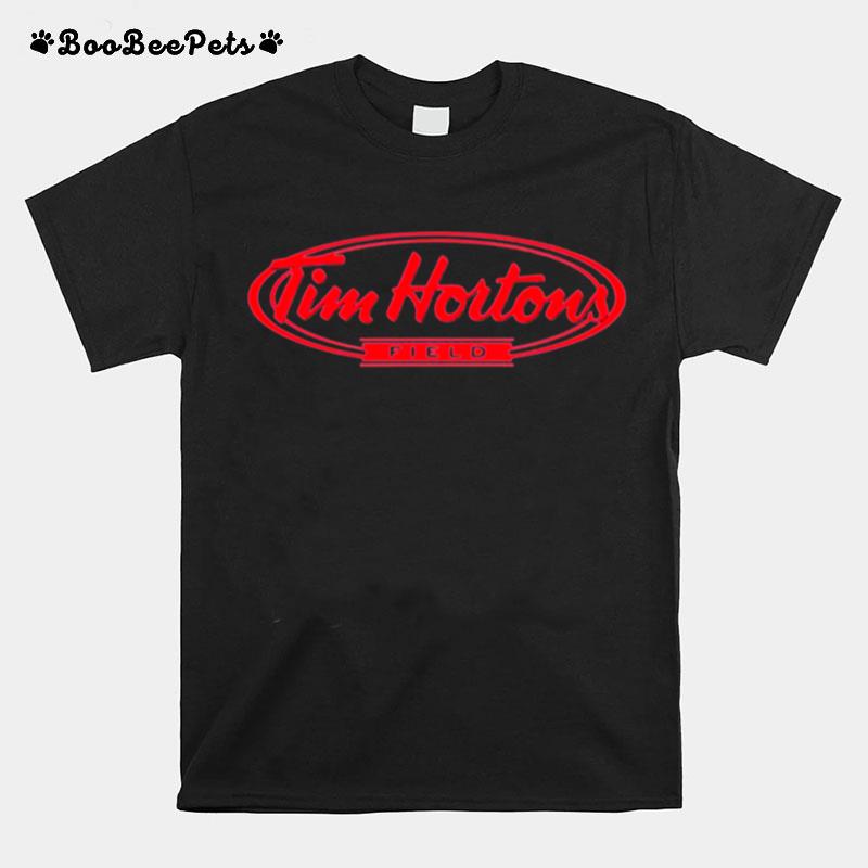 Tim Hortons Red Field Logo T-Shirt