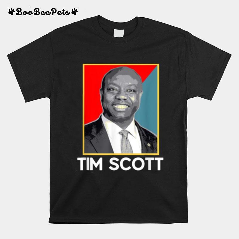 Tim Scott 2024 For President Election T-Shirt