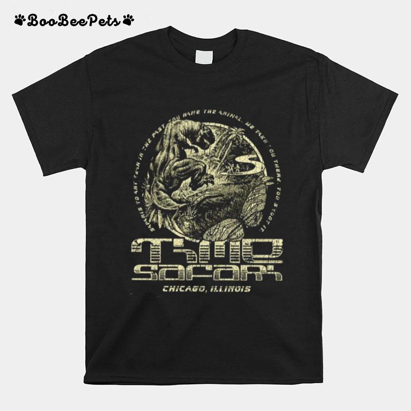 Time Safari Inc 2055 Chicago Illinois La Brea Tar Pits T-Shirt