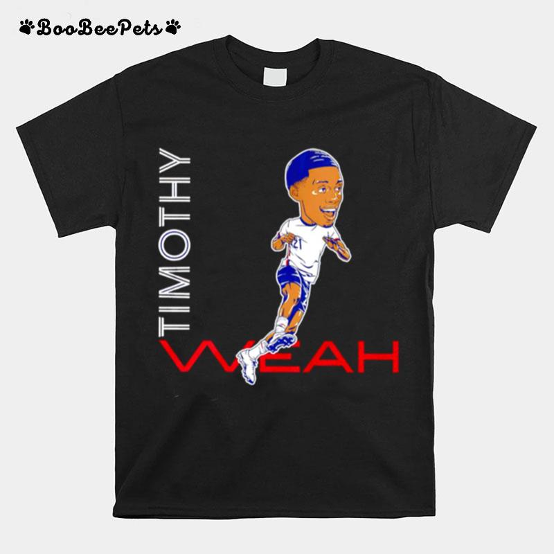 Timothy Weah Caricature T-Shirt