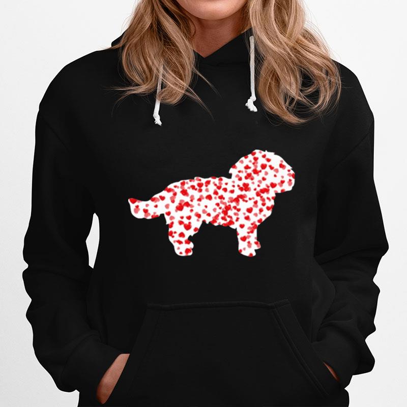 Tiny Hearts Maltese Hoodie