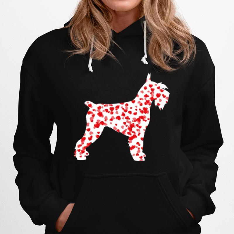 Tiny Hearts Schnauzers Hoodie