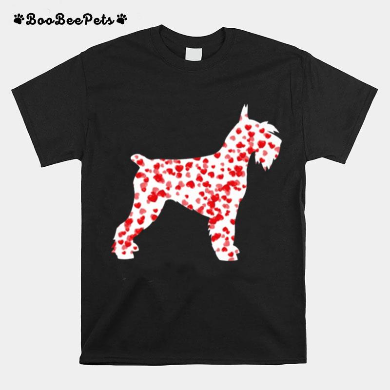 Tiny Hearts Schnauzers T-Shirt