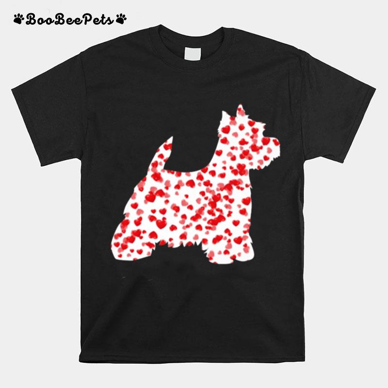 Tiny Hearts West Highland Terrier T-Shirt