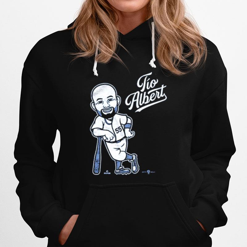 Tio Albert Albert Pujols Los Angeles Baseball Hoodie