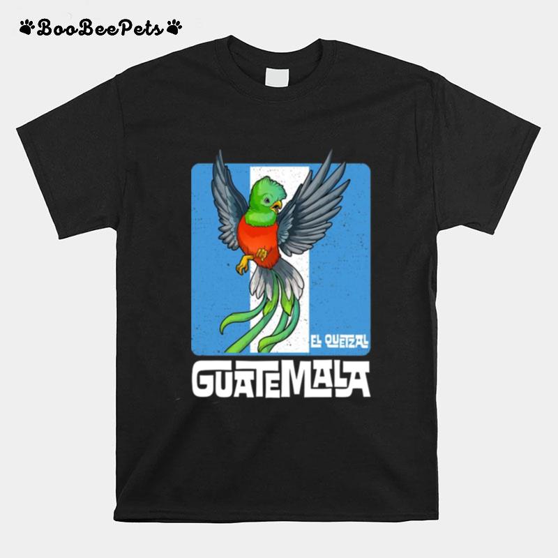 Tipico Guatemala Quetzal Chapin Maya Antigua Guatemalan T-Shirt