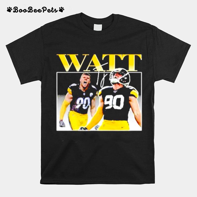 Tj Watt Pittsburg Steelers Vintage Retro T-Shirt