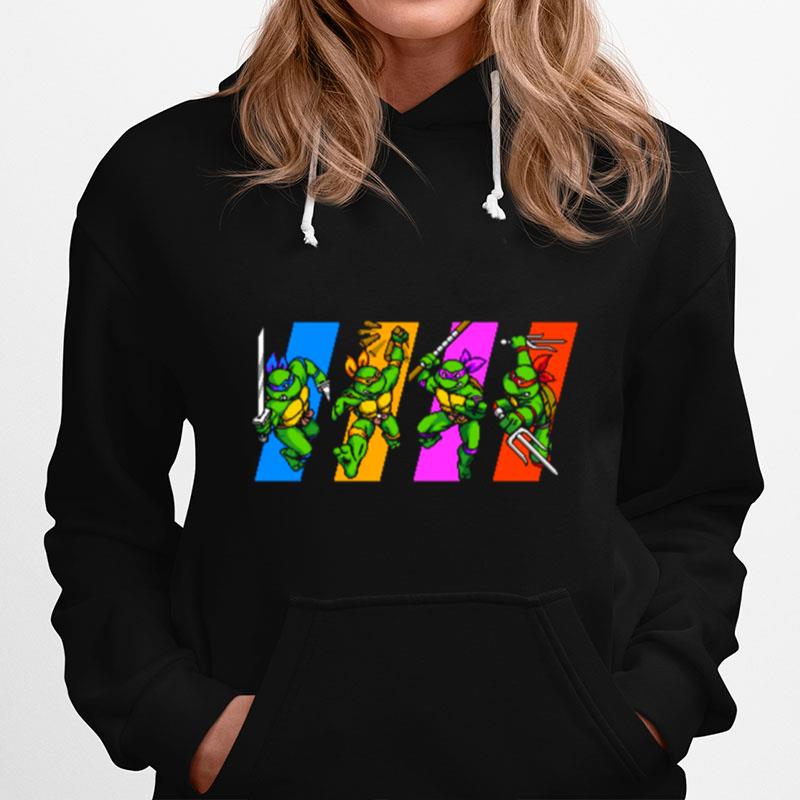 Tmnt Turtles In Time Characters Teenage Mutant Ninja Turtles Hoodie