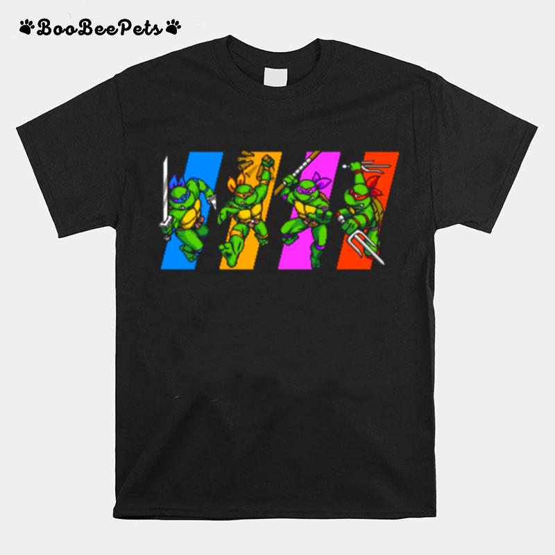 Tmnt Turtles In Time Characters Teenage Mutant Ninja Turtles T-Shirt