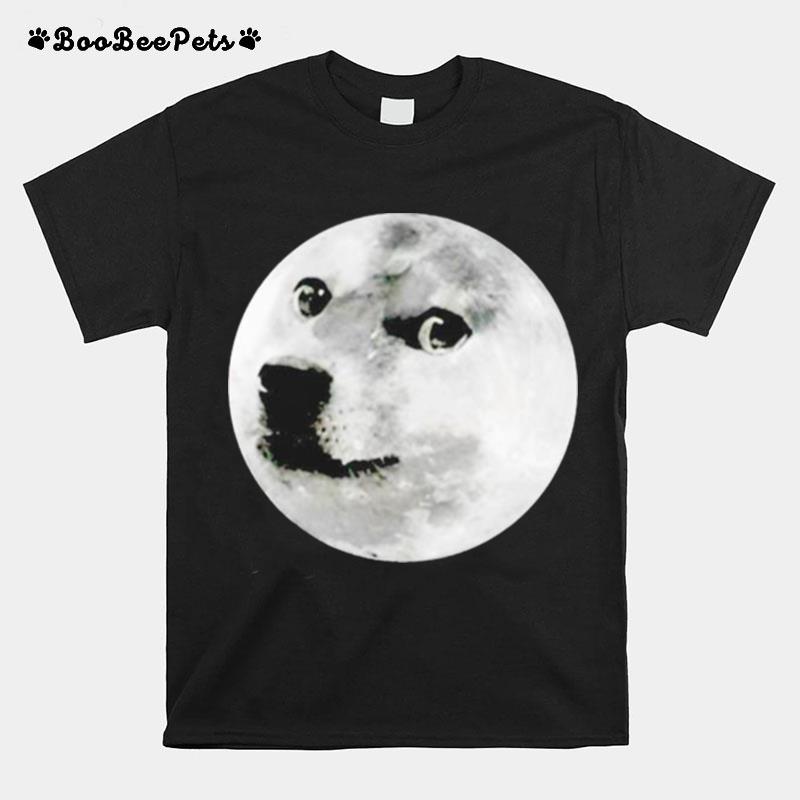 To The Moon Dog Meme T-Shirt