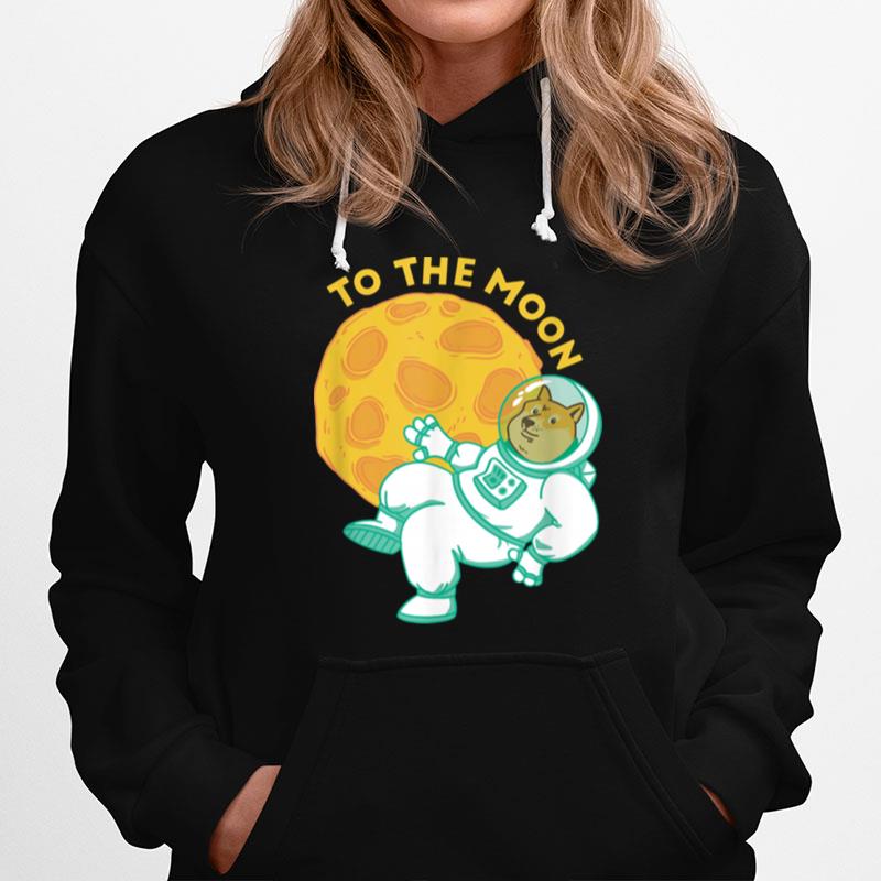 To The Moon Doge Hoodie