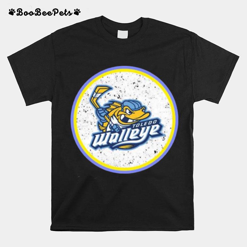 Toledo Walleye Circle Youth Logo T-Shirt