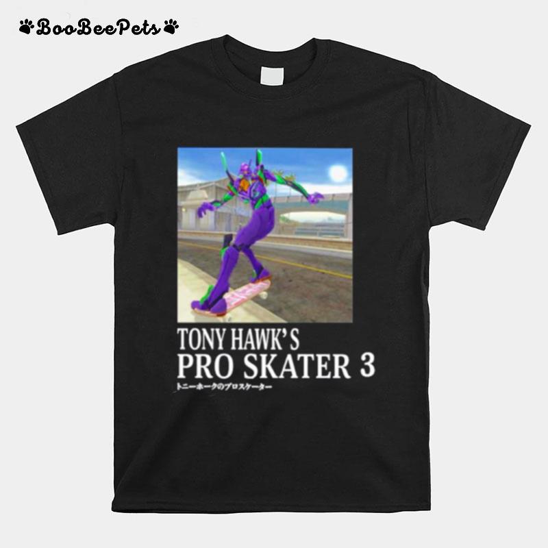 Tony Hawks Neon Genesis Evangelion 3 T-Shirt