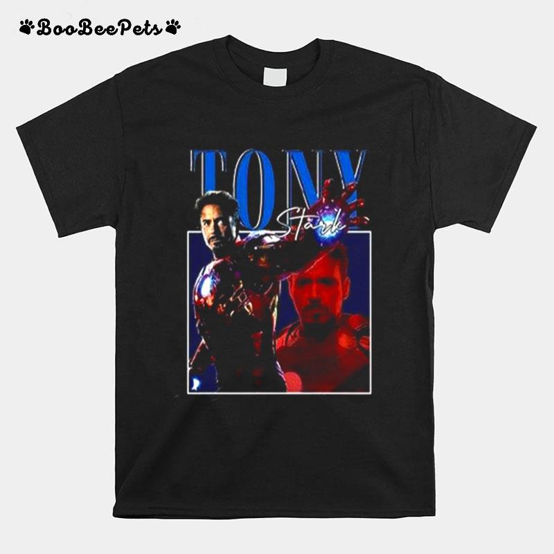 Tony Stark T Birthday Robert Marvel T-Shirt