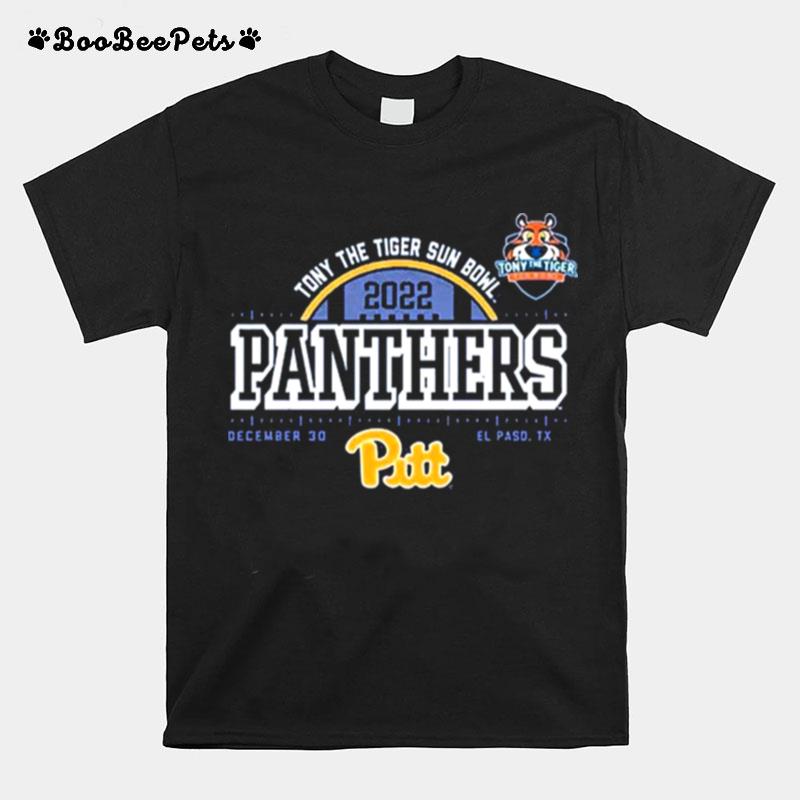 Tony The Tiger Sun Bowl 2022 Pitt Panthers December 30 El Paso Tx Copy T-Shirt