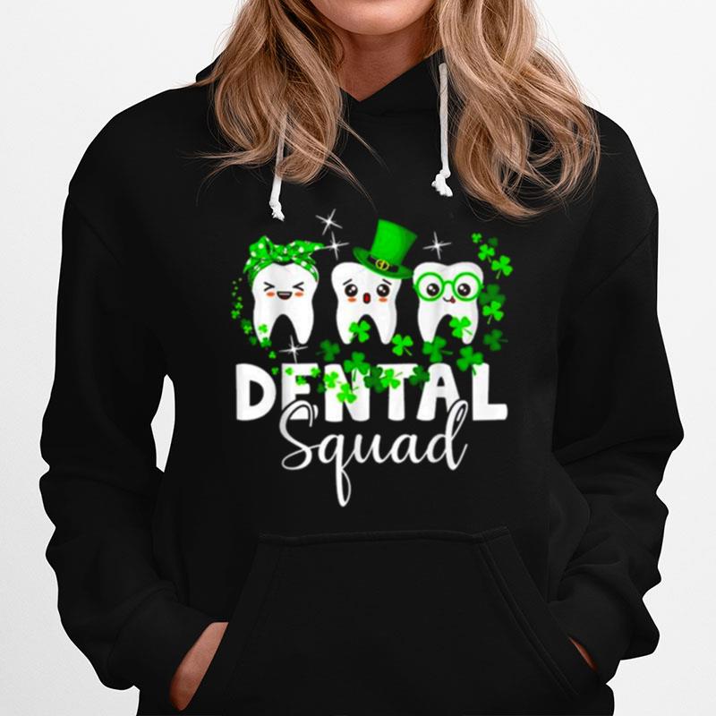 Tooth Leprechaun Hat Dental Squad St Patricks Day Hoodie