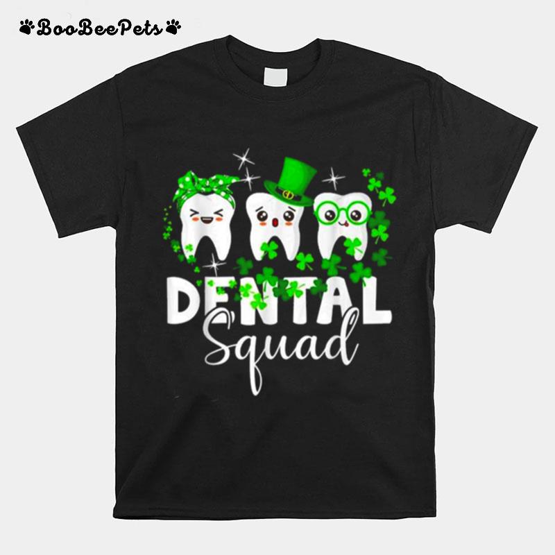 Tooth Leprechaun Hat Dental Squad St Patricks Day T-Shirt