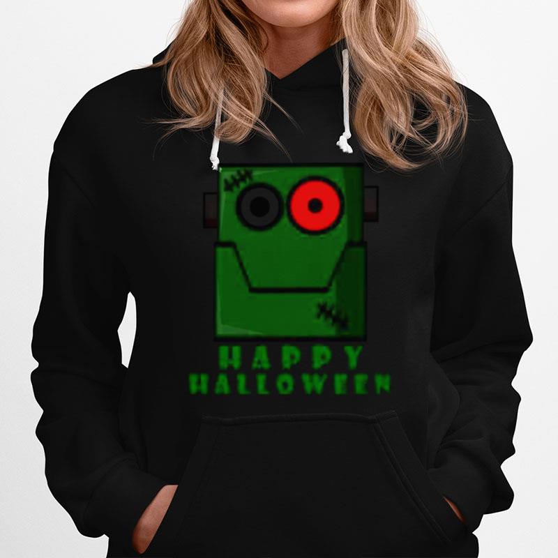 Top Frankenstein Happy Halloween Hoodie