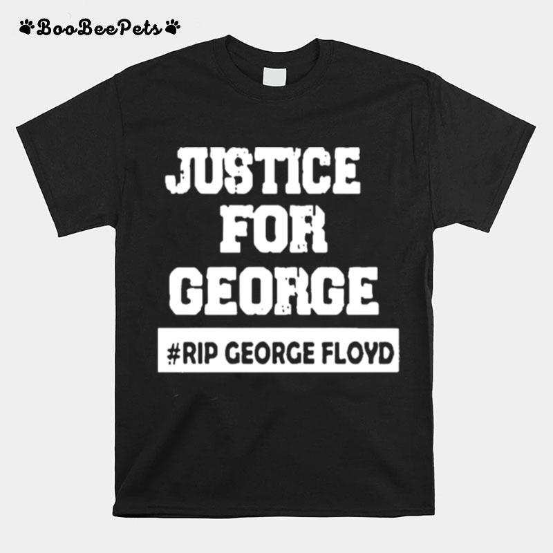 Top George Floyd Rip George Floyd I Cant Breathe Justice For Floyd T-Shirt