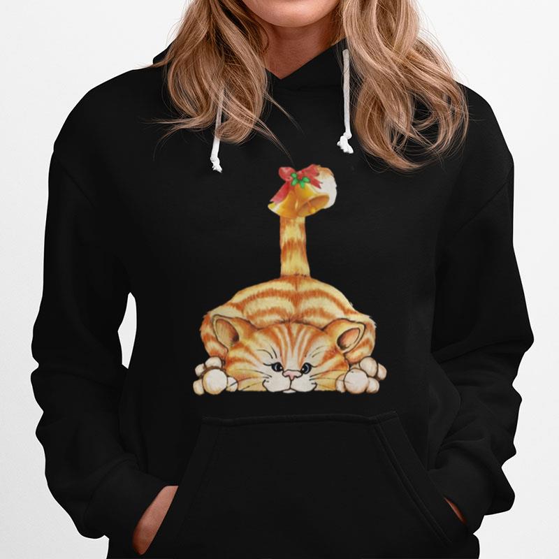 Top The Christmas In Cat Bell Shiirt Hoodie